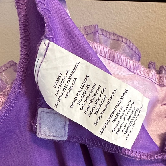 Disney Ariel Little Mermaid Costume Dress - Purple and Turquoise - Picture 7 of 7